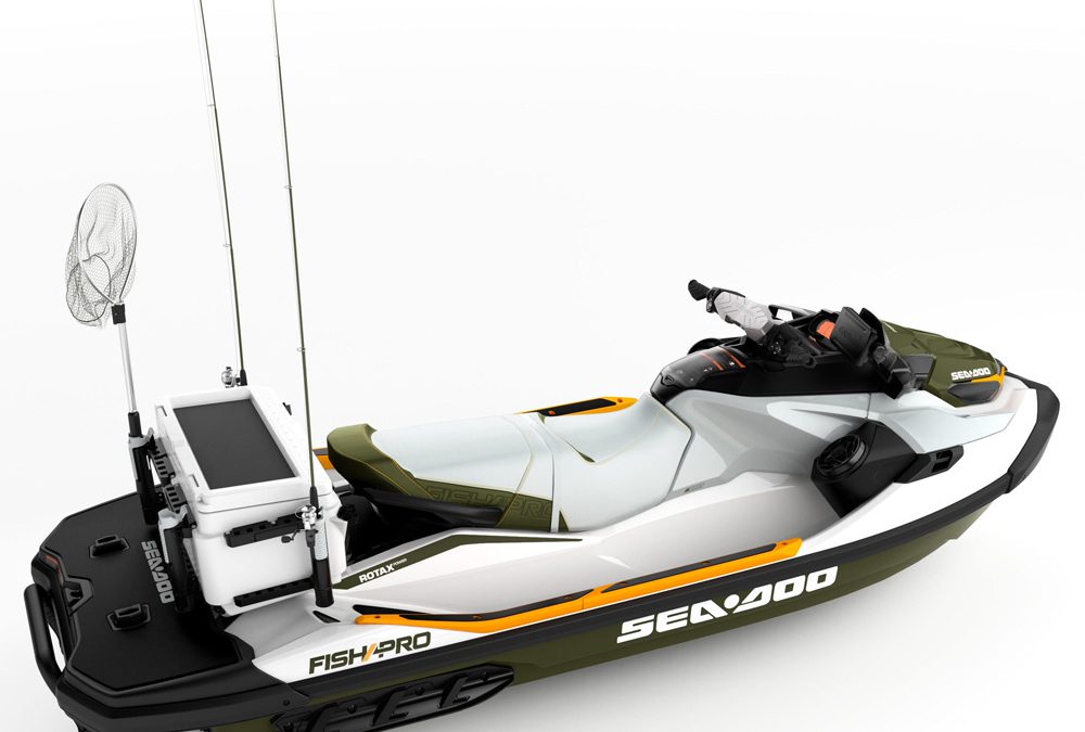 НОВИНКИ BRP 2019 ГОДА: Гидроцикл для рыбаков Sea-Doo Fish Pro